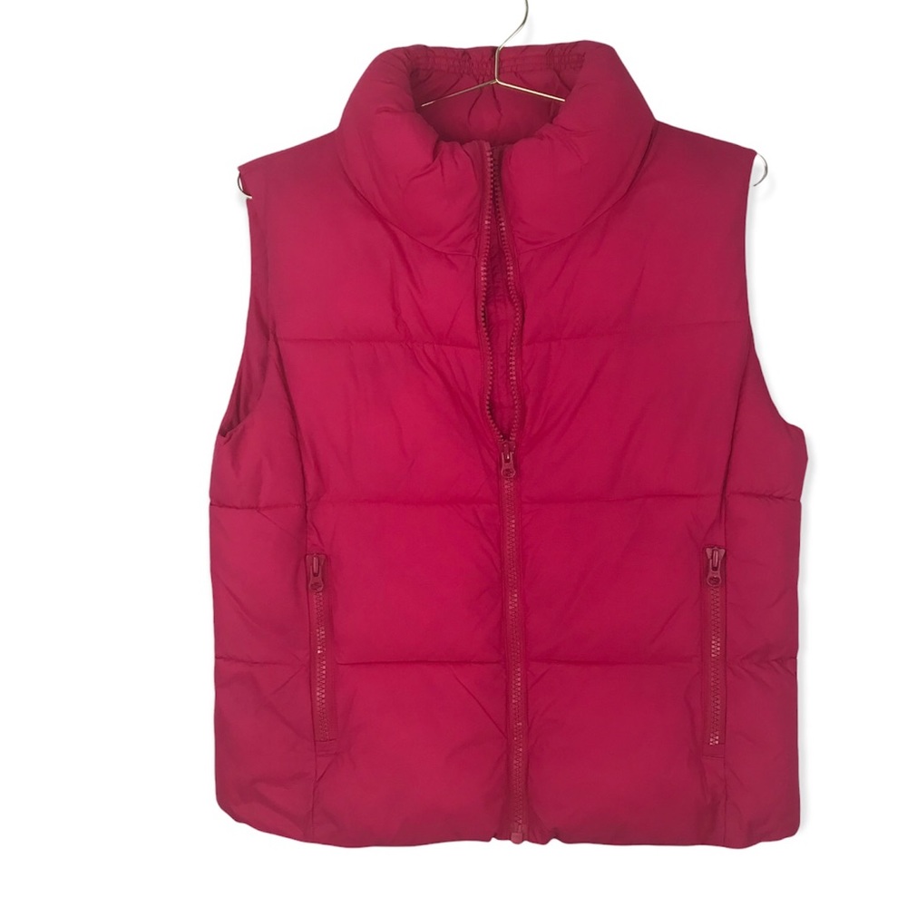 Joe Fresh Women Nylon Puffer Vest Pink